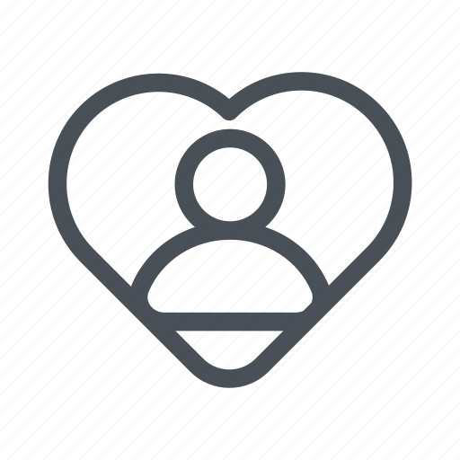 Empathy, heart, love, user icon - Download on Iconfinder