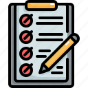 business, tasks, clipboard, test, checklist