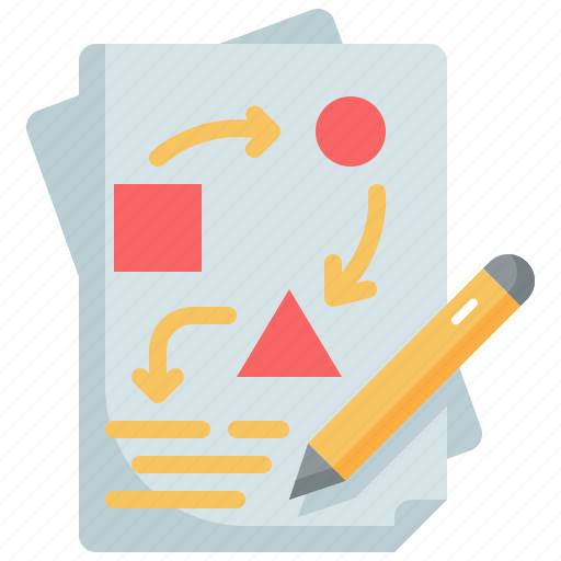 Draft, tool, planning, sketch, design, edit, paper icon - Download on Iconfinder