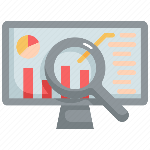 Graph, research, analytics, chart, monitor, statistics icon - Download on Iconfinder
