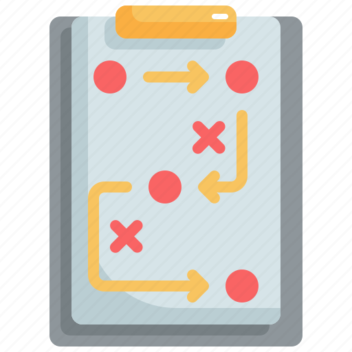 Business, plan, tactic, strategy, clipboard icon - Download on Iconfinder