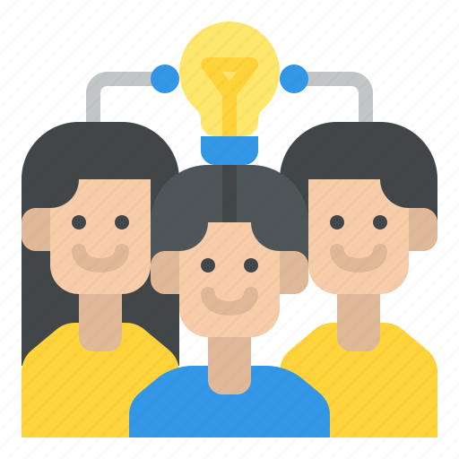 Brainstorm, teamwork, process, thinking icon - Download on Iconfinder