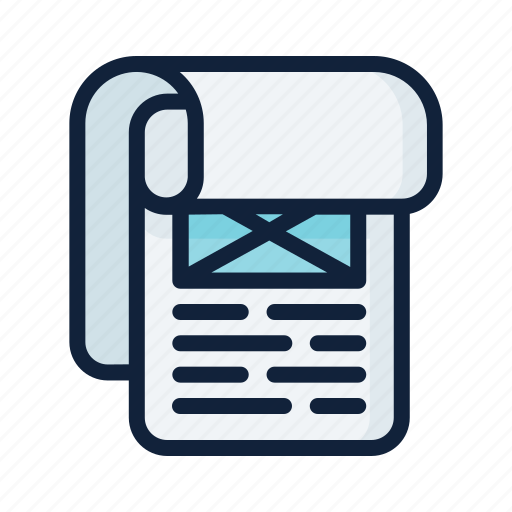 Write, draft, page, paper, pencil icon - Download on Iconfinder