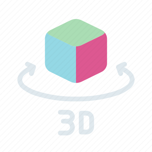 Cube, digital, 3d dimension, dimension icon - Download on Iconfinder