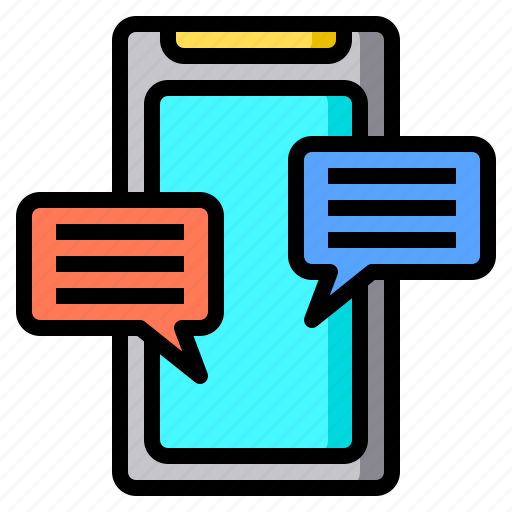 Chat, phone, talk, network, social, media icon - Download on Iconfinder