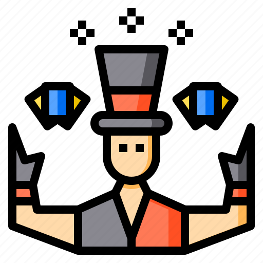 Magic, desing, wow, magician, action icon - Download on Iconfinder