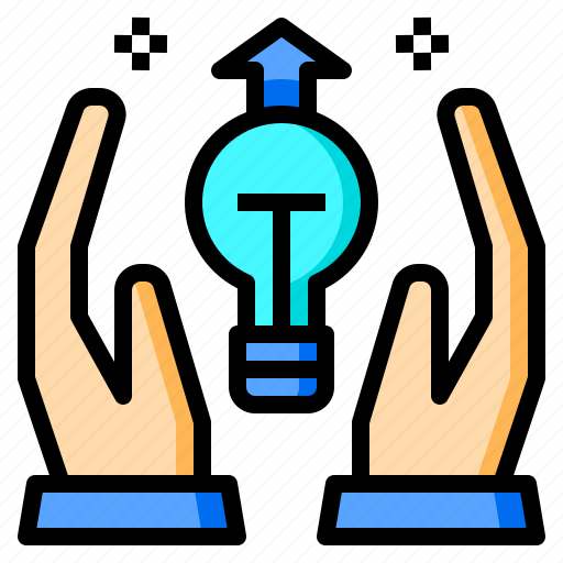Worth, idea, up, hand, gesture icon - Download on Iconfinder