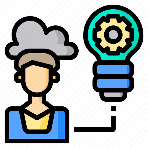 Idea, innovation, inspiration, light, technology, thinking icon - Download on Iconfinder