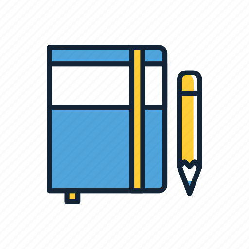 Sketchbook, diary, journal, note, note book, planner icon - Download on Iconfinder