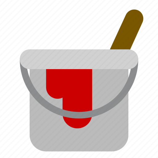 Bucket, designer, paint, paint bucket icon - Download on Iconfinder