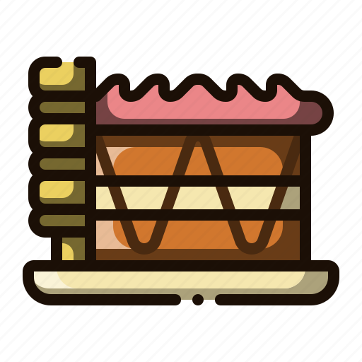 Butter cake, cake, dessert, food, mousse cake icon - Download on Iconfinder