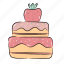 birthday, cake, dessert, bakery 