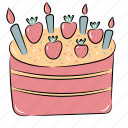 birthday, cake, sweet, bakery
