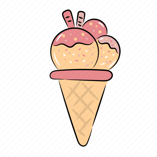 Gelato, ice, cream, sundae, sweet, summer icon - Download on Iconfinder