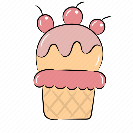 Ice, cream, dessert, gelato, sweet, summer icon - Download on Iconfinder