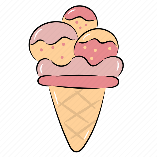 Ice, cream, sundae, sweet, summer, gelato icon - Download on Iconfinder
