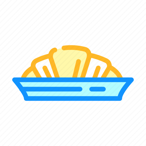 Croissant, dessert, delicious, food, donut, chocolate, cream icon - Download on Iconfinder