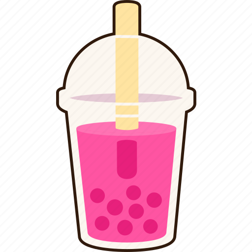 Bubble, milk, tea, dessert, food, sweet icon - Download on Iconfinder