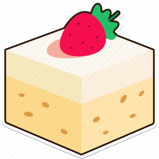 Tres, leches, cake, dessert, food, sweet icon - Download on Iconfinder