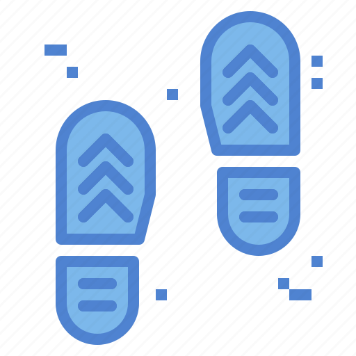 Evidence, foot, footprint, shoe icon - Download on Iconfinder