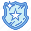 badge, police, shield 