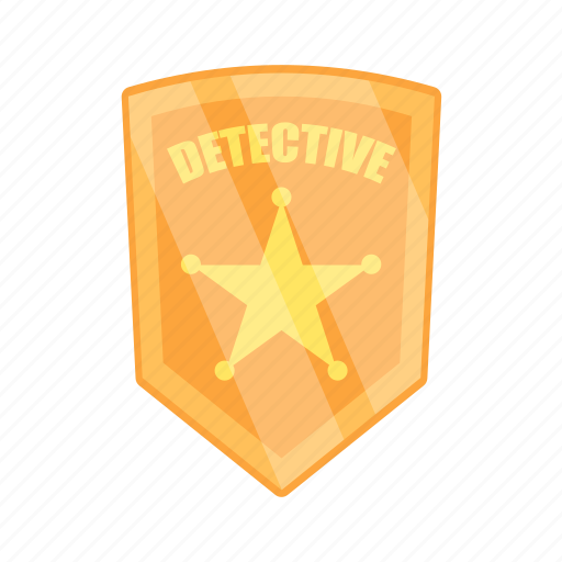 Badge, gold, flat, icon, detective, set, work icon - Download on Iconfinder