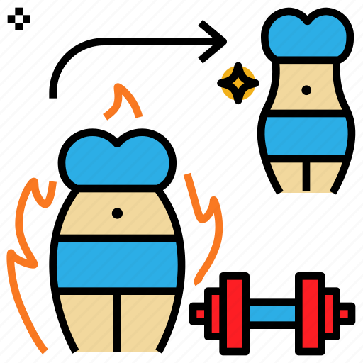 Burn, diet, exercise, fitness, loss, weight icon - Download on Iconfinder