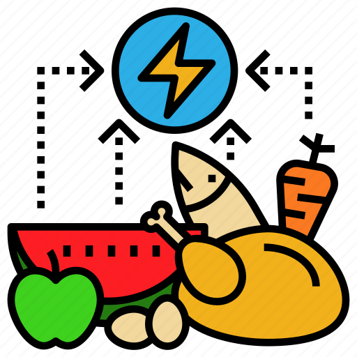 Calorie, energy, food, nutrient, nutrition, vitamin icon - Download on Iconfinder