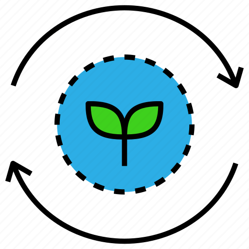 Growth, organic, reborn, regenerate, revive icon - Download on Iconfinder