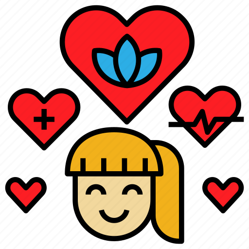 Happy, health, healthy, heart, wellbeing icon - Download on Iconfinder