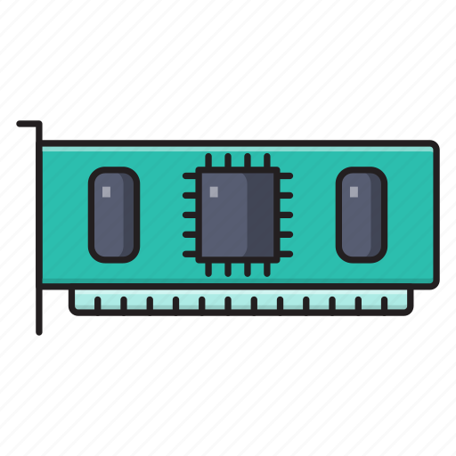 Chip, device, hardware, lancard, technology icon - Download on Iconfinder