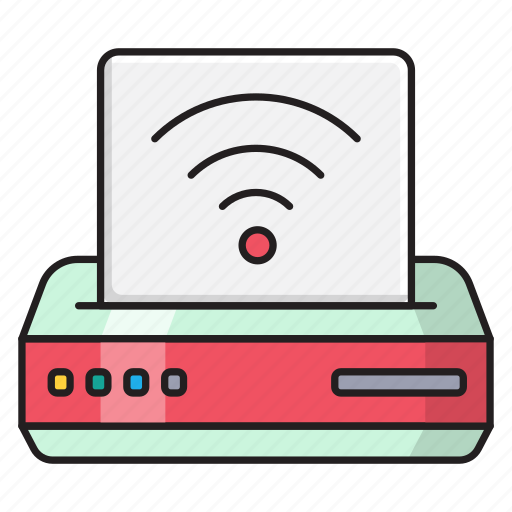 Device, printer, scanner, technology, wireless icon - Download on Iconfinder