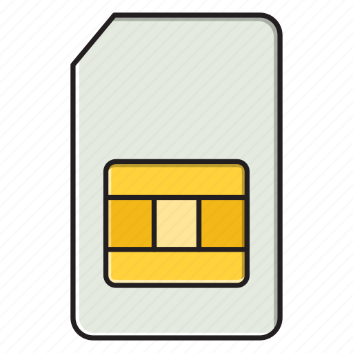 Card, chip, hardware, sim, technology icon - Download on Iconfinder