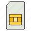 card, chip, hardware, sim, technology 