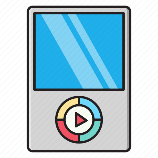 Device, gadget, mp3, technology, video icon - Download on Iconfinder