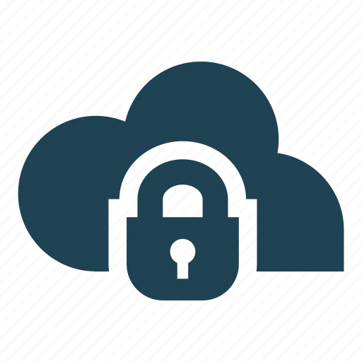 Cloud, lock, lock cloud, padlock, password, security, storage icon - Download on Iconfinder