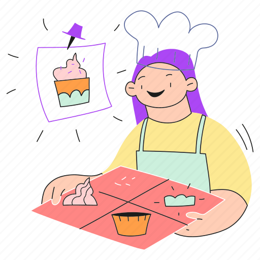 Tast, chef, food, sampling, mvp, product, mockup illustration - Download on Iconfinder