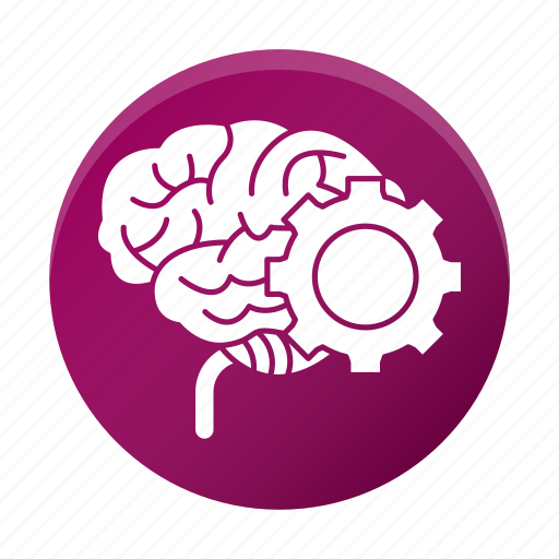 Brain, development, gear, solution, startup icon - Download on Iconfinder