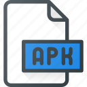 apk, development, extension, file, programing, type