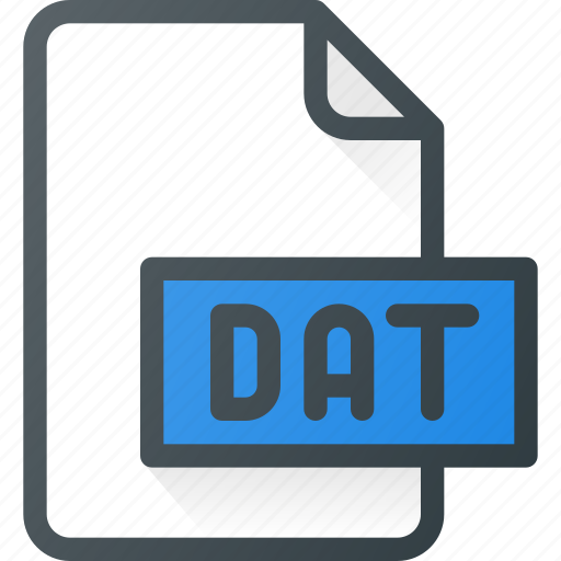 Dat, development, extension, file, programing, type icon - Download on Iconfinder