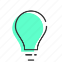 business, idea, light, lightbulb, solution