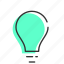 business, idea, light, lightbulb, solution 