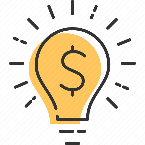 Business, finance, idea, light, lightbulb, money, solution icon - Download on Iconfinder