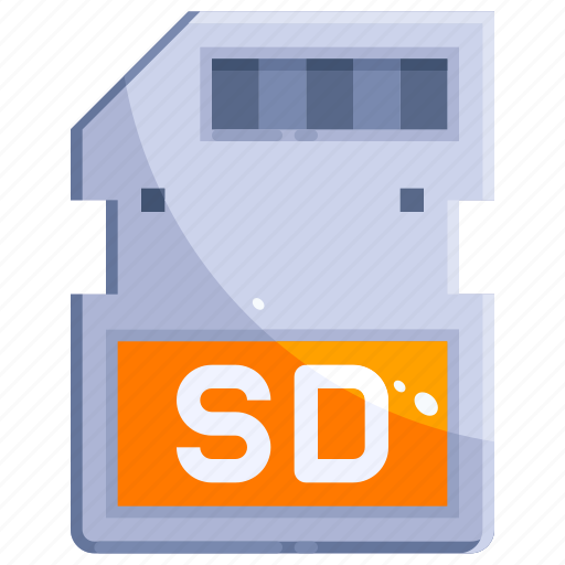 Card, device, hardware, sd, storage, technology icon - Download on Iconfinder