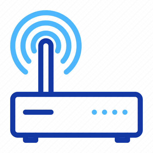 Router, modem, wifi, internet, technology, device, gadget icon - Download on Iconfinder