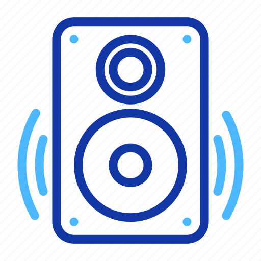 Speaker, sound, audio, technology, device, gadget, electronic icon - Download on Iconfinder
