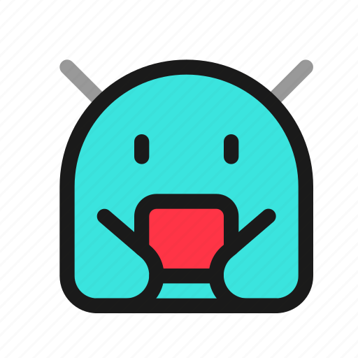Android, os, system, operating, robot, ai, bot icon - Download on Iconfinder