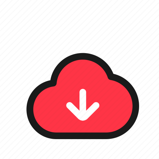 Cloud, download, restore, sync, storage, arrow, down icon - Download on Iconfinder