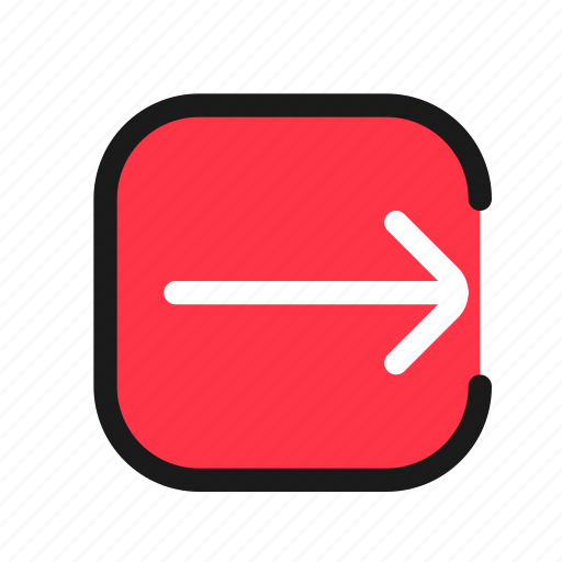 Logout, signout, exit, arrow, sign, direction, signage icon - Download on Iconfinder