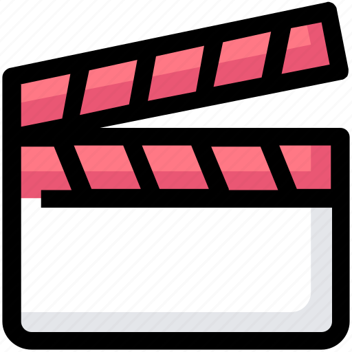 Cinema, clapper, director, film, movie icon - Download on Iconfinder